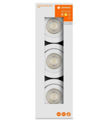 Bild zu Ledvance (Osram) LED Downlight SPOT SET SimpleDIM 3x5W Einbauleuchten 50° weiß für 21,59€ (Vergleich: 32,25€)