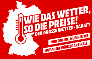 Bild zu Wetter-Rabatt: bis zu 25% Rabatt auf ausgewählte Produkte bei MediaMarkt