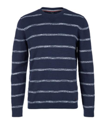 Bild zu s.Oliver Strickjersey-Pullover in Blau für 19,89€ (Vergleich: 31,94€)