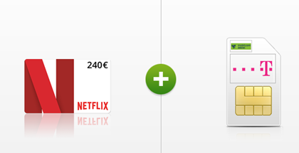 Bild zu Telekom green LTE mit 18GB LTE Datenflat, SMS und Sprachflat für 24,99€/Monat inklusive 240€ Netflix Gutschein