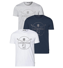 Bild zu 3er Pack Chiemsee T-Shirts für 39,99€ + gratis Wanderrucksack