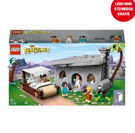 Bild zu LEGO-Set 21316 The Flintstones – Familie Feuerstein für 49,99€ (VG: 58,48€)+ Zugabe (solange wie vorrätig)