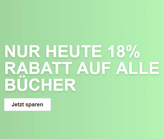 Bild zu reBuy: 18% Rabatt auf alle Bücher (MBW: 20€)