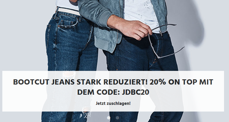 Bild zu Jeans Direct: 20% Extra-Rabatt auf alle bereits redizierten Bootcut Jeans