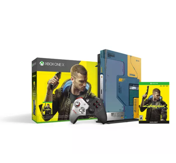 Bild zu MICROSOFT Xbox One X 1TB – Cyberpunk 2077 Limited Edition für 332,50€ (VG: 449€)