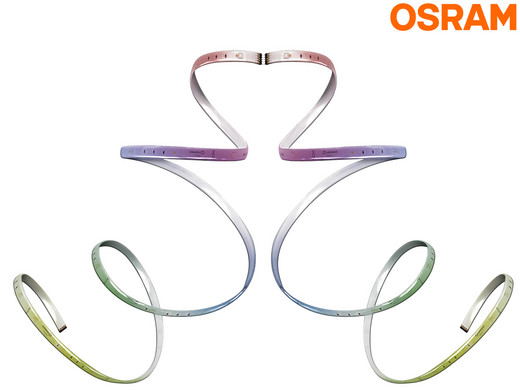 Bild zu Osram Smart+ Flex LED-Lichtband (180 cm) im Doppelpack für 30,90€ (Vergleich: 37€)