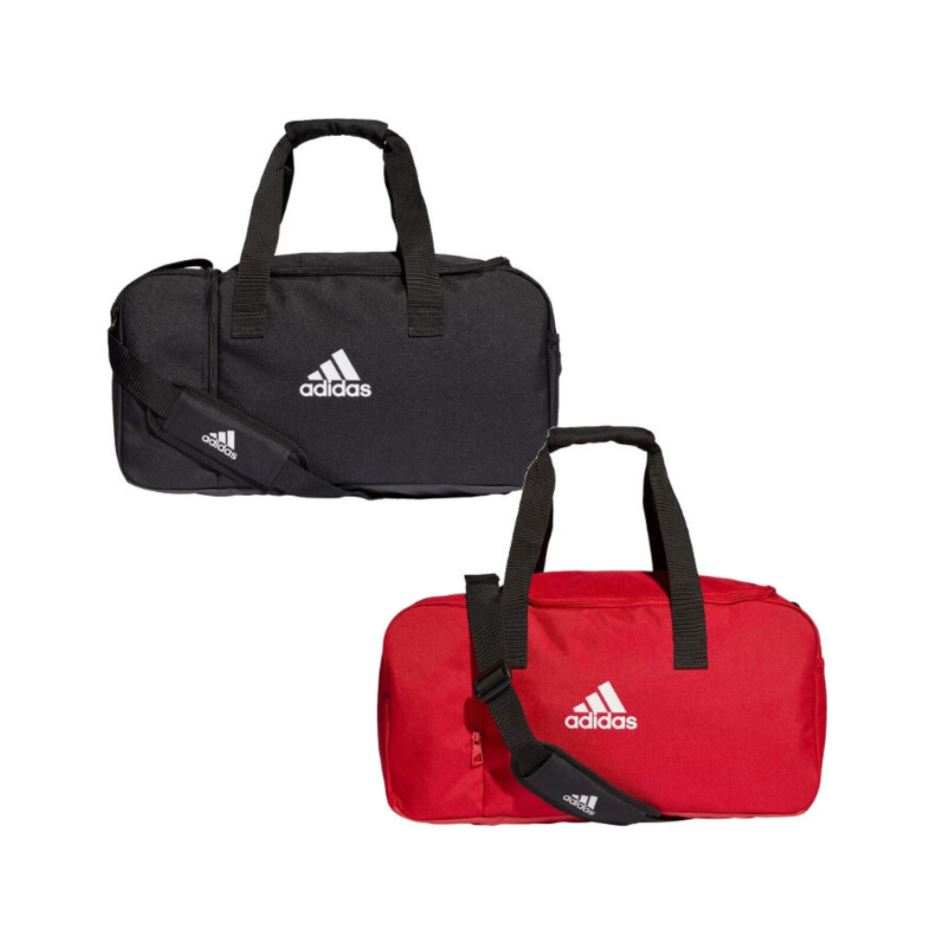 Bild zu adidas Performance Tiro Duffle Sporttasche Freizeittasche Gr. S (schwarz, rot oder blau) für je 15,96€ inkl. Versand.