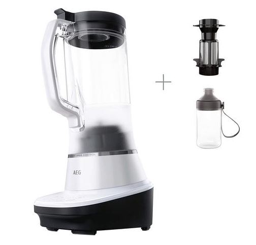 Bild zu AEG TB7-1-6WWM Standmixer 900W Edelstahl (gebürstet), Weiß für 75,99€ (VG: 141,33€)