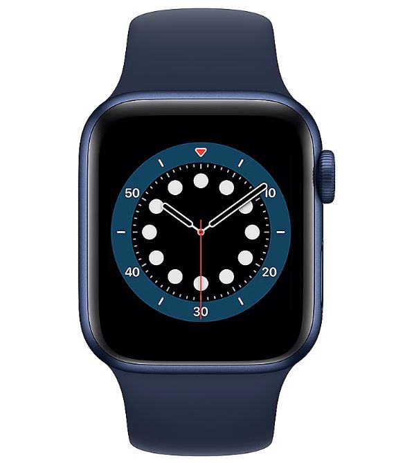 Bild zu Apple Watch Series 6 Aluminium Blau 40mm GPS Bluetooth für 368,91€ (VG: 412,89€)