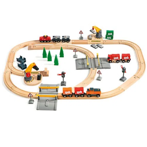 Bild zu MyToys: 15% Rabatt auf alle Ravensburger und Brio Artikel, so z.B. Brio Großes Güterbahnhofset (33165) für 54,94€ (Vergleich: 64,90€)