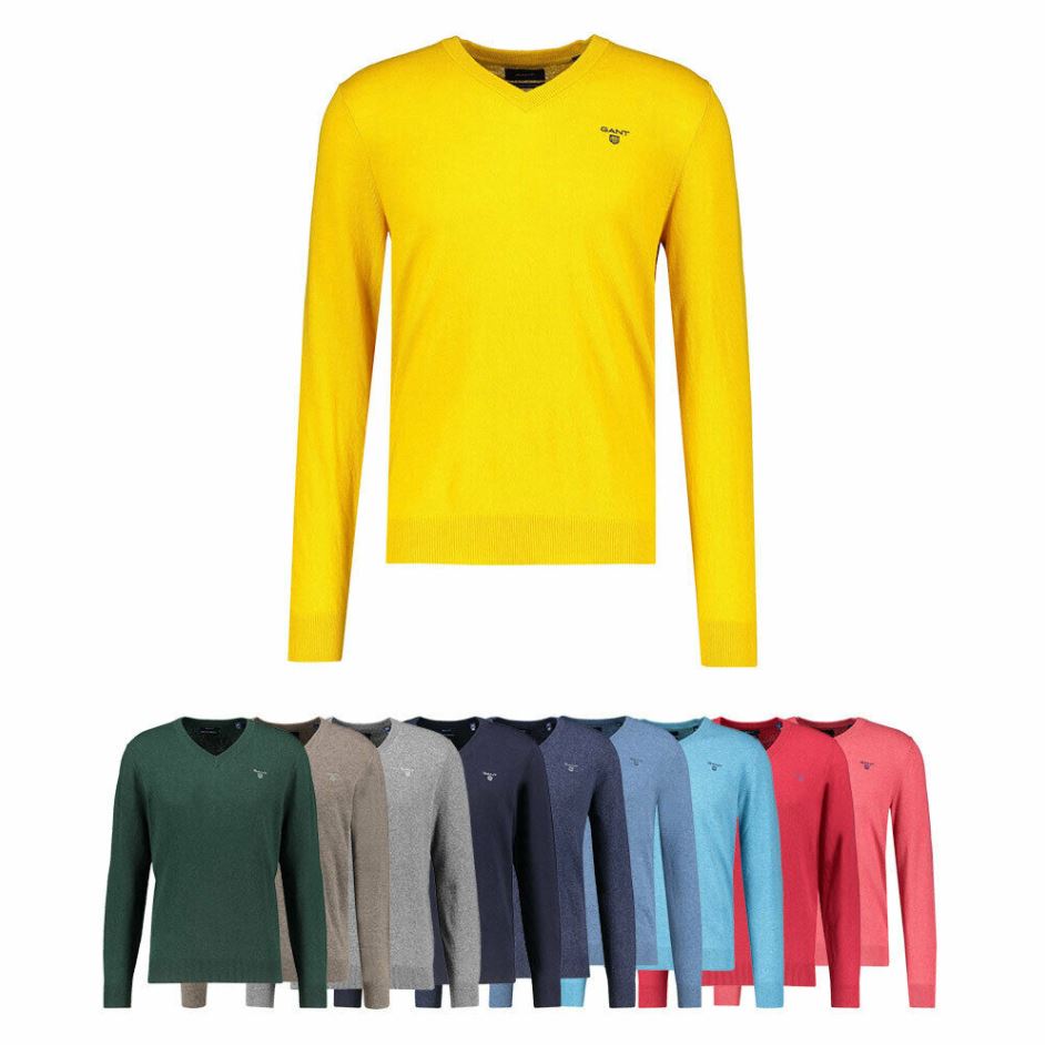 Bild zu GANT Herren Pullover aus weicher Lammwolle für 49,90€ (VG: 59€)