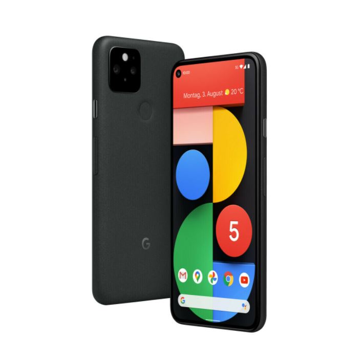 Bild zu GOOGLE Pixel 5 128 GB Just Black Dual SIM für 563,14€ (VG: 613,14€)