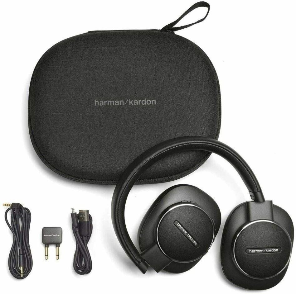 Bild zu Harman Kardon Fly ANC Around Ear Bluetooth Kopfhörer (Noise Canceling, schwarz) für 139,90€ (VG: 219,89€)