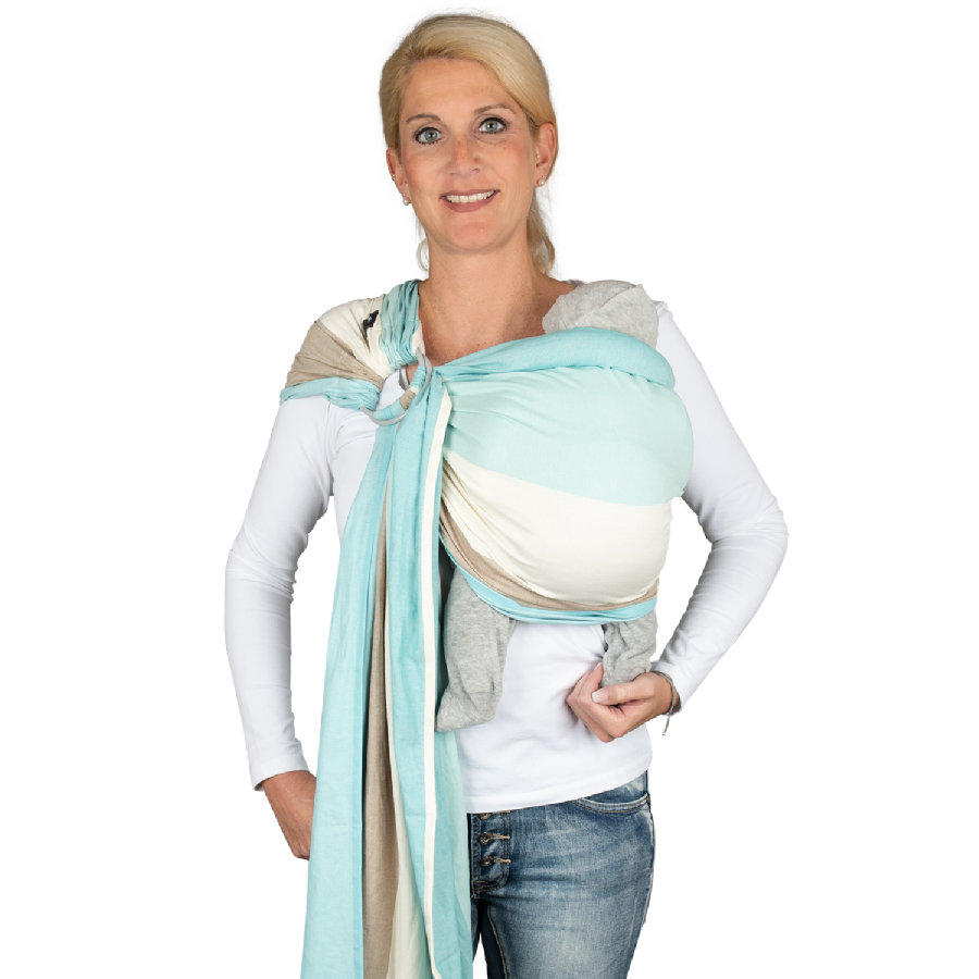 Bild zu Baby-Tragetuch Hoppediz Ring-Sling Arcachon für 41,74€ (Vergleich: 53,60€)