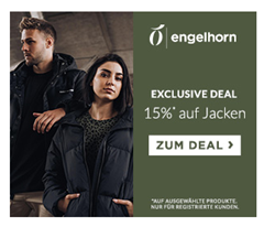 Bild zu Engelhorn EXCLUSIVE DEAL: 15% Rabatt auf Jacken und Trainingsoutfits