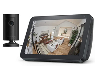 Bild zu [Top – Prime] Echo Show 8 + Ring Indoor Cam für 73,35€ (VG: 143,22€)