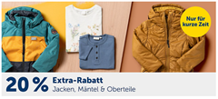 Bild zu MyToys: 20% Rabatt auf Jacken, Mäntel & Oberteile