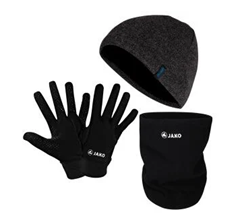 Bild zu Jako Winterset 3-teilig (Mütze, Halswärmer, Handschuhe) in versch. Farben für 24,95€ (Vergleich: 29,59€)