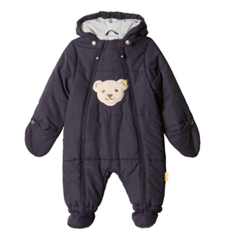 Bild zu Steiff Schneeoverall in versch. Farben (Gr. 68-86) für je 51,99€ (Vergleich: 79,36€)