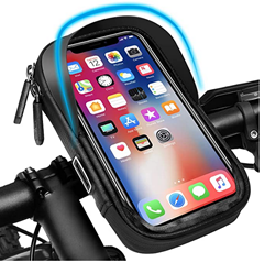 Bild zu Pezimu Fahrradlenkertasche für bis zu 6,5” Handys für 8,99€