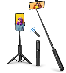 Bild zu ATUMTEK Bluetooth Selfie Stick (auch als Stativ nutzbar) für 18,19€