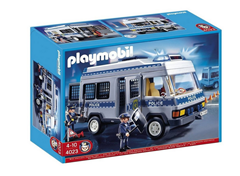 Bild zu PLAYMOBIL City Action – Polizei-Mannschaftswagen 4023 für 25,94€ (VG: 33,45€)