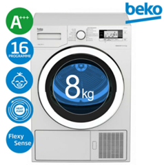 Bild zu 8 kg Wärmepumpentrockner Beko DE8535RX0  (A+++) für 449,99€ (Vergleich: 519,90€)