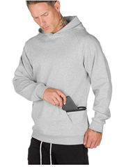 Bild zu Yageshark Herren Kapuzenpullover mit Reißverschlusstasche in versch. Farben für je 15,59€