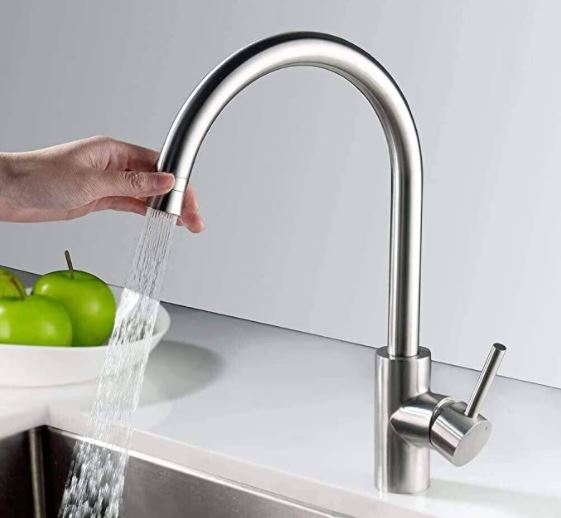 Bild zu HOMELODY 2-Strahl Wasserhahn mit Brause für 25,99€