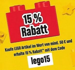 Bild zu Galeria: 15% Rabatt auf LEGO ab 50€ MBW + kostenloser Versand ab 29€