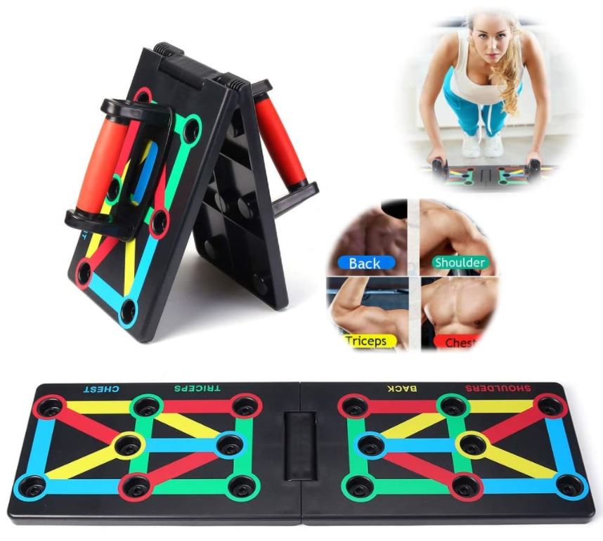 Bild zu LIUMY 9 in 1 Push-up Board (multifuntionales Muskeltraining für Zuhause) für 19,79€