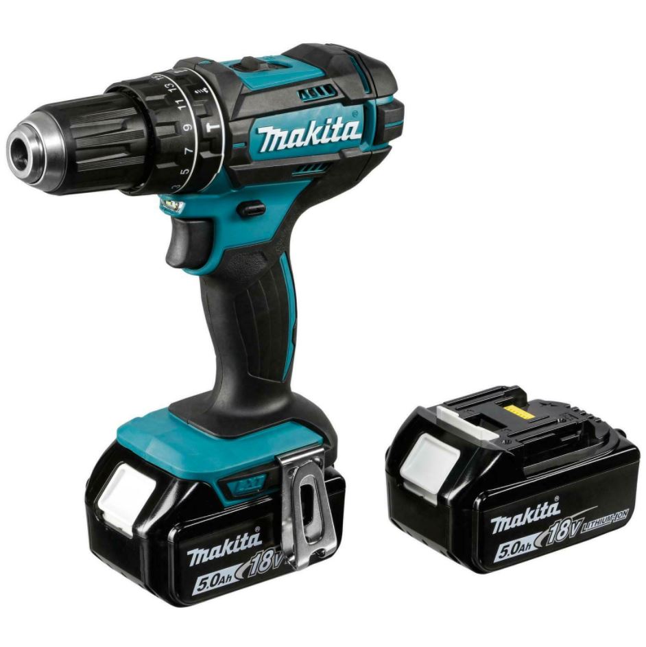 Bild zu Makita DHP482RTJ 18V 2x Akku Akku-Schlagbohrschrauber für 229,95€ (VG: 254,89€)