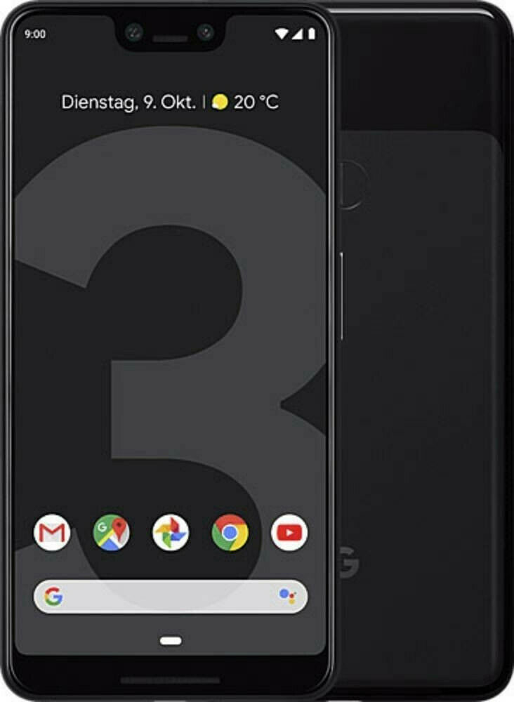 Bild zu 6 Zoll Smartphone Google Pixel 3 XL Just Black (64 GB) für 379€ (Vergleich: 426,49€)