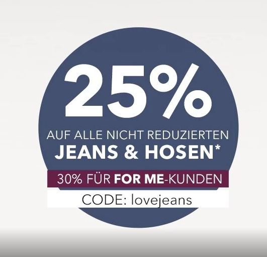 Bild zu Sheego: 25% Rabatt auf alle nicht reduzierten Jeans und Hosen