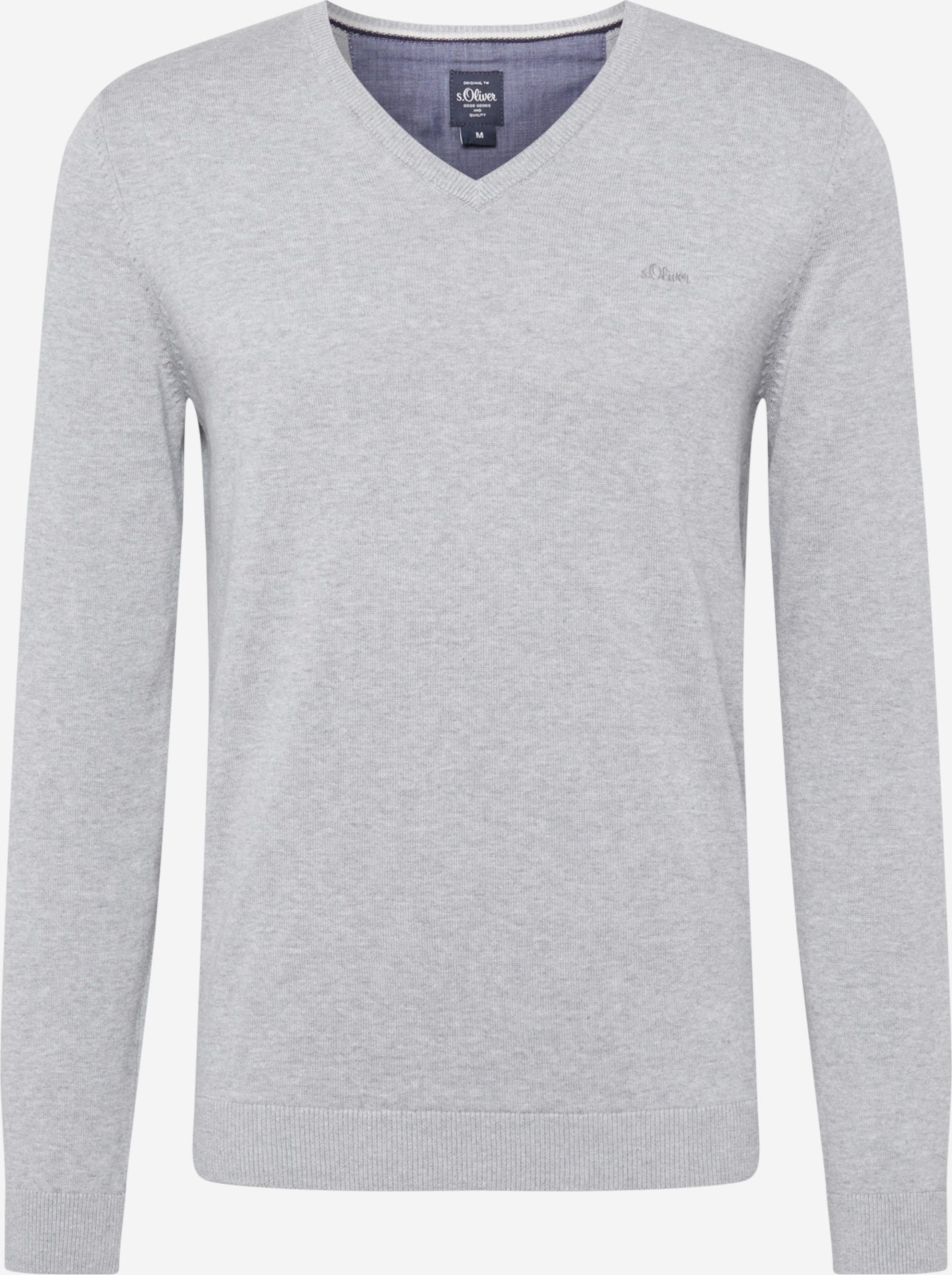 Bild zu s.Oliver Herren Baumwoll Pullover mit V-Neck für 17,94€ (Vergleich: 28,13€)