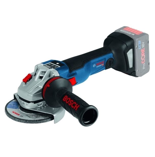 Bild zu Bosch Akku-Winkelschleifer GWS 18V-125 PSC mit GCY 30-4 L-BOXX Solo für 224,10€ (VG: 329,54€)