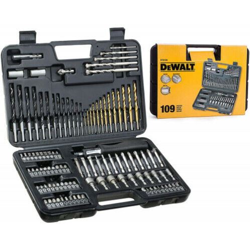 Bild zu DeWalt Bohrer und Schrauberbitset 109-tlg. (DE0109-QZ) für 22,99€ (VG: 32,36€)