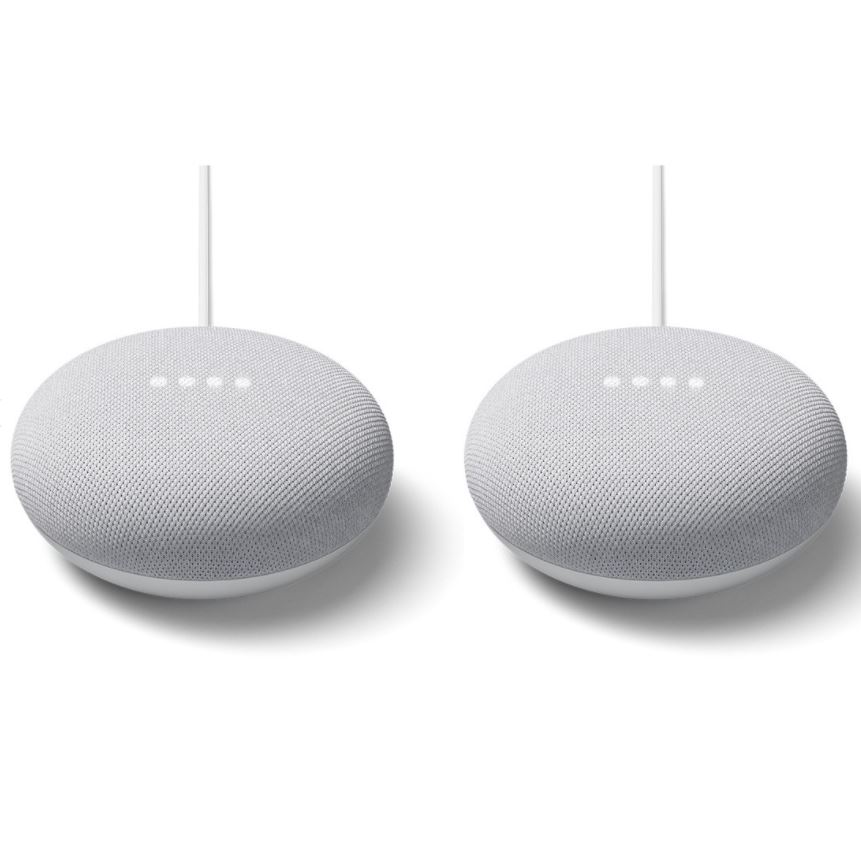 Bild zu Google Nest Mini 2er-Pack für nur 29,95€ (VG: 49,80€) + 6 Monate Spotify Premium gratis