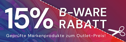 Bild zu Office-Partner: 15% Extra Rabatt auf B-Ware