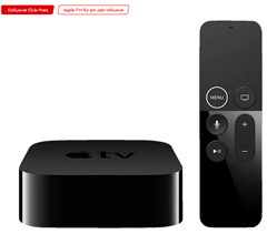 Bild zu APPLE TV (4TH GEN.) MR912FD/A Multimediaplayer, Schwarz für 131,71€ (VG: 147,24€)