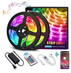 Bild zu Solmore 10M LED Streifen RGB steuerbar via App für 16,79€