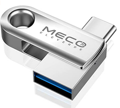 Bild zu MecoEleverde 2 in 1 USB Stick (USB C & USB 3.0) mit 32GB für 8,99€