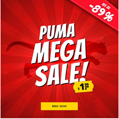 Bild zu SportSpar: Puma Mega Sale mit bis zu 89% Rabatt