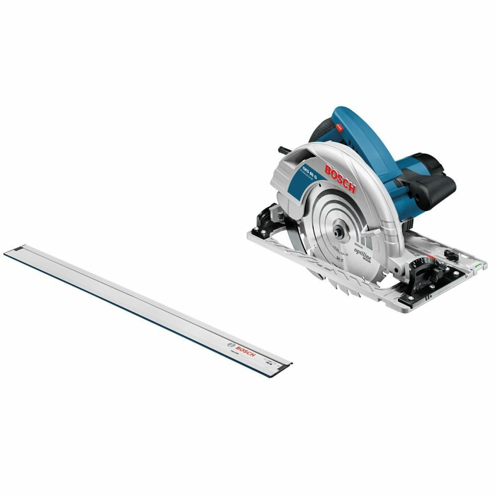 Bild zu Handkreissäge Bosch GKS 85 mit Führungsschiene für 283,50€ (Vergleich: 326,99€)