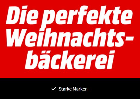 Bild zu MediaMarkt: „perfekte Weihnachtsbäckerei“ mit Einbauherdsets + Backofen-Sets, Backöfen, Kochfelder