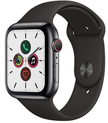 Bild zu Apple Watch Series 5 GPS + LTE 44mm Edelstahl für 526,45€ (VG: 649€)