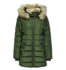 Bild zu Only Onlcamilla Hood Fur Coat Otw Damen Parka für je 44,99€ (Vergleich: 77,40€)