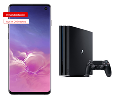 Bild zu [Knaller] Samsung Galaxy S10 Enterprise Edition + PS4 Pro 1TB für 49€ mit 10GB LTE Datenflat und Allnet-Flat im Vodafone Netz für 24,99€/Monat