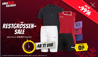 Bild zu SportSpar: Restgrößen Sale mit bis zu 99% Rabatt- Alles für 0,99€ zzgl. Versand