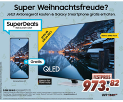 Bild zu Samsung GQ55Q84T – 55 Zoll QLED UHD Fernseher (Modell 2020) für 973,82€ (Vergleich: 1.098,99€) + gratis Galaxy A51 (Wert 229,90€)
